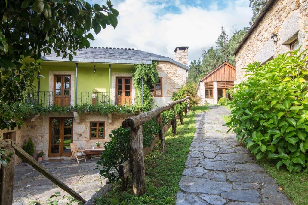 Casa Rural Grana Da Acea Monfero Ngoại thất bức ảnh